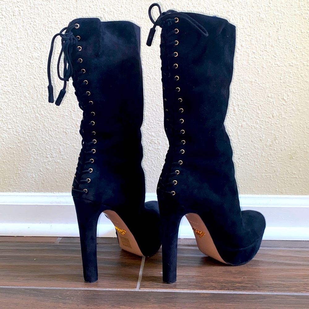 Authentic Prada platform boots